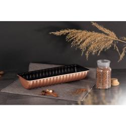 Berlingerhaus Forma na srnčí hřbet s nepřilnavým povrchem Rosegold Metallic Line