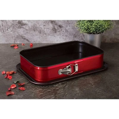 Berlingerhaus Forma s nepřilnavým povrchem 3v1 Burgundy Metallic Line 39x27x7,5cm