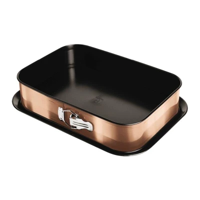 Berlingerhaus Forma s nepřilnavým povrchem 3v1 Rosegold Metallic Line 39x27x7,5cm Berlingerhaus Forma s nepřilnavým povrchem 3v1 Rosegold Metallic Line 39x27x7,5cm