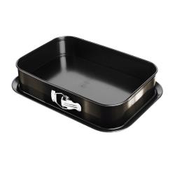 Berlingerhaus Forma s nepřilnavým povrchem 2v1 Shiny Black Collection 39x27x7,5cm
