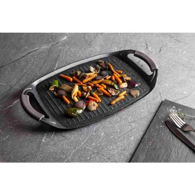 Berlingerhaus Grilovací deska s mramorovým povrchem Carbon PRO Line 47 cm