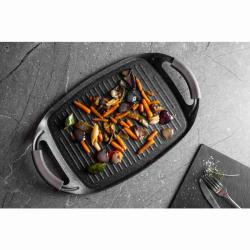 Berlingerhaus Grilovací deska s mramorovým povrchem Carbon PRO Line 47 cm