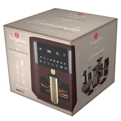 Berlingerhaus Horkovzdušná fritéza digitálna 5 l Leonardo Collection