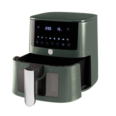 Berlingerhaus Horkovzdušná fritéza digitální 8 l Matte Green Collection