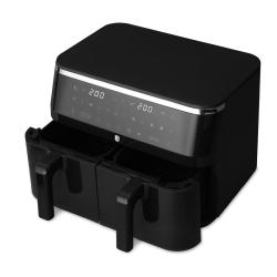 Berlingerhaus Horúci vzduch fritéza digitálna dvojitá 4,5+4,5 L Black Rose Collection