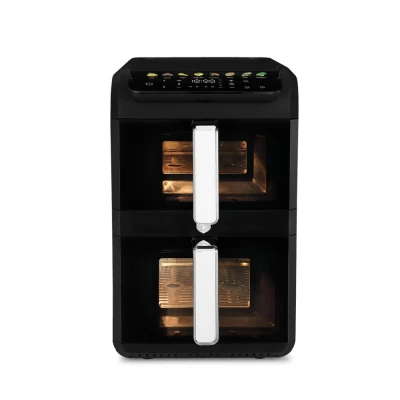 Berlingerhaus Horkovzdušná fritéza digitální dvojitá 4+6 l Matte Black Collection