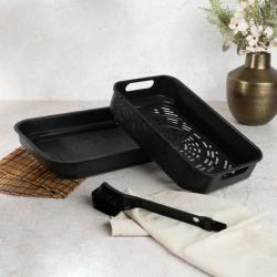 Berlingerhaus Horkovzdušná multifunkční trouba 16 v 1 Black Rose Collection