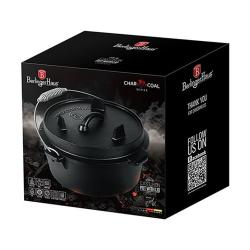 Berlingerhaus Hrnec litinový s poklicí 25 cm černý