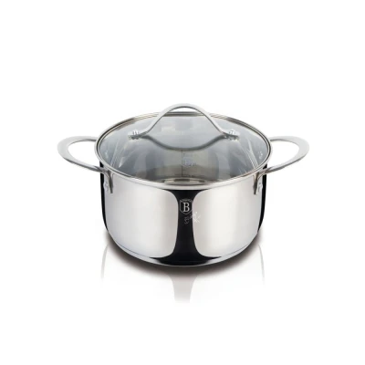 Berlingerhaus Hrnec s poklicí 18 cm nerez Silver Jewellery