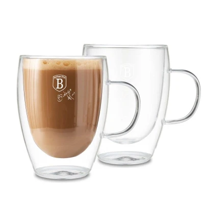 Berlingerhaus Sada hrnků na cappuccino dvojité sklo 300 ml 2 ks