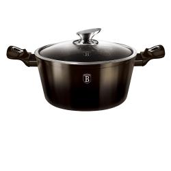 Berlingerhaus Kastrol s mramorovým povrchem 20 cm Shiny Black Collection 2 poklice Berlingerhaus Kastrol s mramorovým povrchem 20 cm Shiny Black Collection 2 poklice