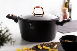 Berlingerhaus Kastrol s mramorovým povrchem 28 cm Black Rose Collection