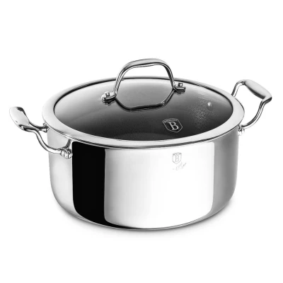 Berlingerhaus Kastrol s poklicí a nepřilnavým povrchem 24 cm Eternal Collection