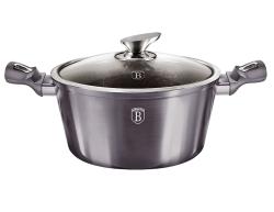 Berlingerhaus Kastrol s poklicí s mramorovým povrchem 20 cm Carbon PRO Line Berlingerhaus Kastrol s poklicí s mramorovým povrchem 20 cm Carbon PRO Line