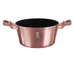 Berlingerhaus Kastrol s poklicí s mramorovým povrchem 20 cm I-Rose Edition (VÝPRODEJ)
