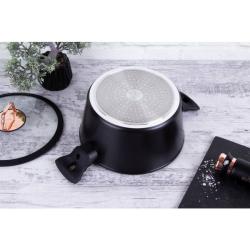 Berlingerhaus Kastrol s poklicí s mramorovým povrchem 24 cm Black Rose Collection
