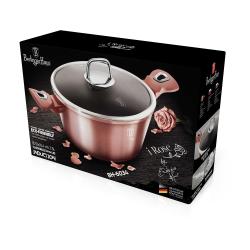 Berlingerhaus Kastrol s poklicí s mramorovým povrchem 20 cm I-Rose Edition