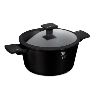Berlingerhaus Kastrol s poklicí s titanovým povrchem 20 cm Monaco Collection
