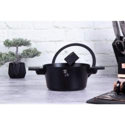 Berlingerhaus Kastrol s poklicí s titanovým povrchem 20 cm Monaco Collection
