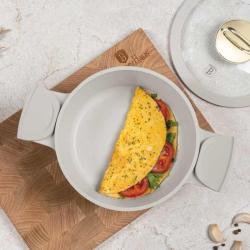 Berlingerhaus Kastrol s poklicí s titanovým povrchem 20 cm Sahara Collection