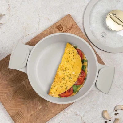 Berlingerhaus Kastrol s poklicí s titanovým povrchem 20 cm Sahara Collection