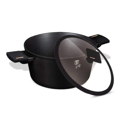 Berlingerhaus Kastrol s poklicí s titanovým povrchem 24 cm Monaco Collection