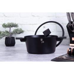 Berlingerhaus Kastrol s poklicí s titanovým povrchem 24 cm Monaco Collection