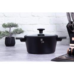 Berlingerhaus Kastrol s poklicí s titanovým povrchem 24 cm Monaco Collection