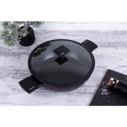 Berlingerhaus Kastrol s poklicí s titanovým povrchem 28 cm Monaco Collection