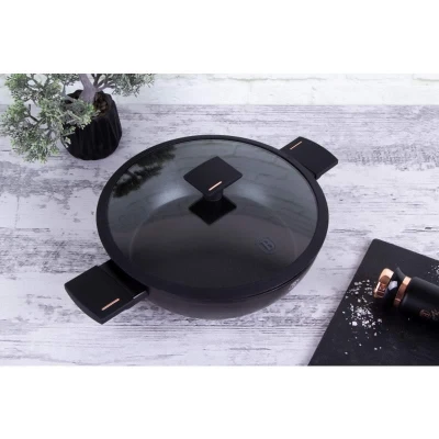 Berlingerhaus Kastrol s poklicí s titanovým povrchem 28 cm Monaco Collection