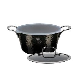 Berlingerhaus Kastrol s poklicí s titanovým povrchem 28 cm Shine Basalt Collection Berlingerhaus Kastrol s poklicí s titanovým povrchem 28 cm Shine Basalt Collection