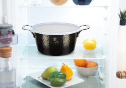 Berlingerhaus Kastrol s poklicí s titanovým povrchem 28 cm Shine Basalt Collection