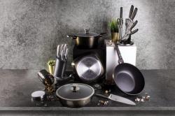 Berlingerhaus Kastrol s titanovým povrchem 28 cm Primal Gloss Collection 2 poklice