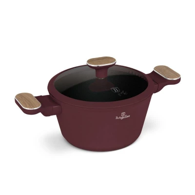 Berlingerhaus Kastrol s titanovým povrchem a poklicí 20 cm Leonardo Nordic Collection