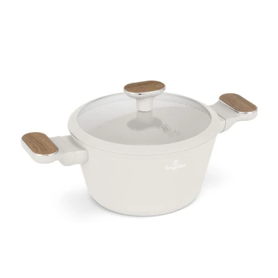 Berlingerhaus Kastrol s titanovým povrchem a poklicí 20 cm Sahara Nordic Collection