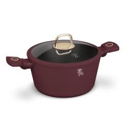Berlingerhaus Kastrol s titanovým povrchem a poklicí 24 cm Leonardo Collection Berlingerhaus Kastrol s titanovým povrchem a poklicí 24 cm Leonardo Collection