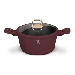 Berlingerhaus Kastrol s titanovým povrchem a poklicí 24 cm Leonardo Collection