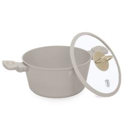 Berlingerhaus Kastrol s titanovým povrchem a poklicí 24 cm Sahara Collection