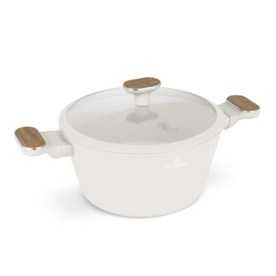 Berlingerhaus Kastrol s titanovým povrchem a poklicí 24 cm Sahara Nordic Collection