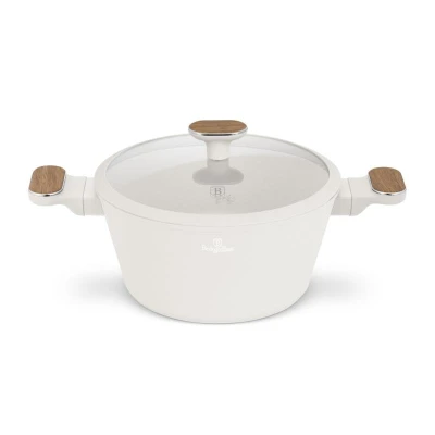 Berlingerhaus Kastrol s titanovým povrchem a poklicí 24 cm Sahara Nordic Collection
