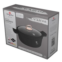 Berlingerhaus Kastrol s titanovým povrchem a poklicí 28 cm Black Rose Collection