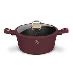 Berlingerhaus Kastrol s titanovým povrchem a poklicí 28 cm Leonardo Collection
