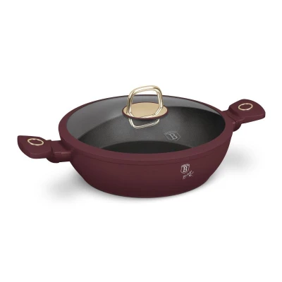 Berlingerhaus Kastrol s titanovým povrchem a poklicí 28 cm Leonardo Collection