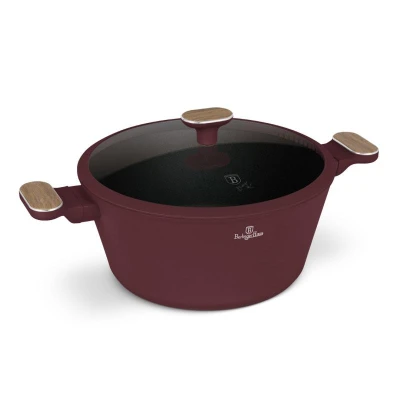 Berlingerhaus Kastrol s titanovým povrchem a poklicí 28 cm Leonardo Nordic Collection