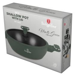 Berlingerhaus Kastrol s titanovým povrchem a poklicí 28 cm Matte Green Collection