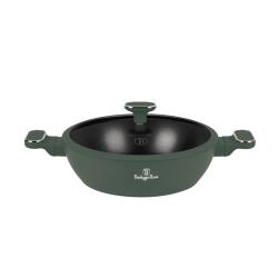 Berlingerhaus Kastrol s titanovým povrchem a poklicí 28 cm Matte Green Collection