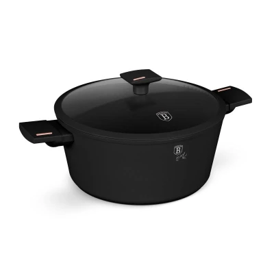 Berlingerhaus Kastrol s titanovým povrchem a poklicí 28 cm Monaco Collection