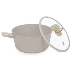 Berlingerhaus Kastrol s titanovým povrchem a poklicí 28 cm Sahara Collection