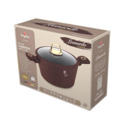 Berlingerhaus Kastrol s titanovým povrchem a poklicí 30 cm Leonardo Collection