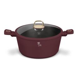 Berlingerhaus Kastrol s titanovým povrchem a poklicí 30 cm Leonardo Collection
